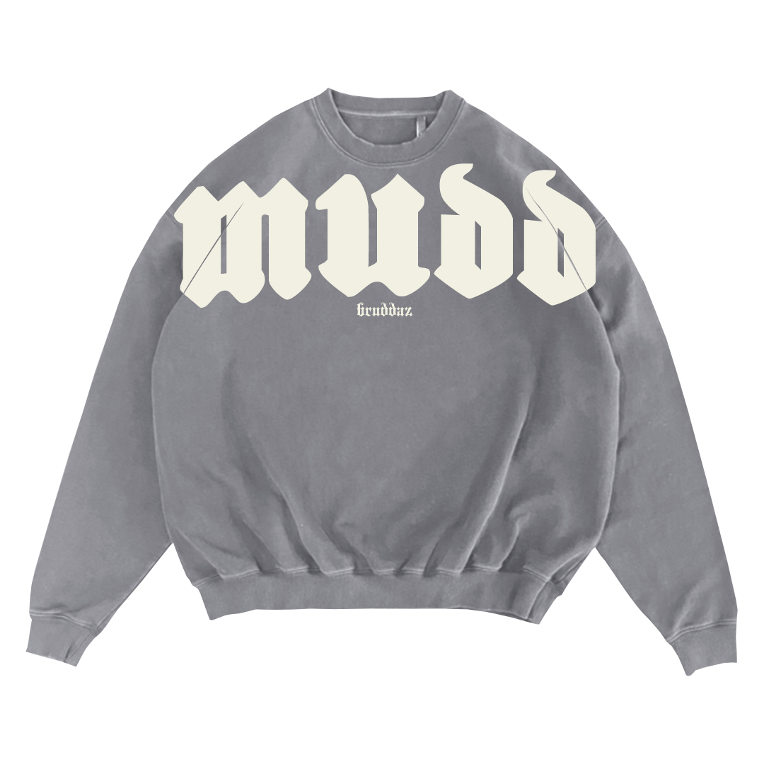 MB GREY "HERITAGE" CREWNECK