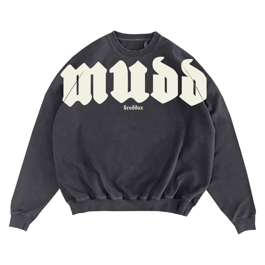 MB BLACK "HERITAGE" CREWNECK