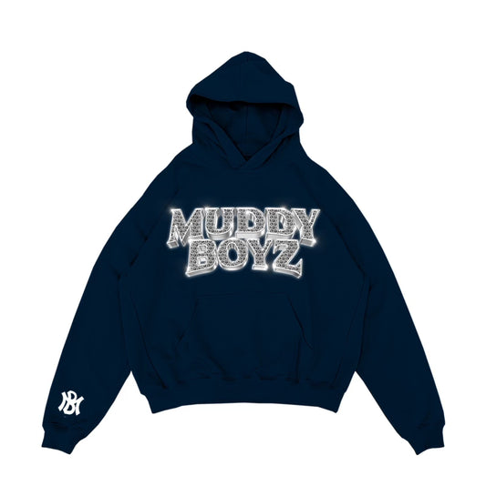 Bling Hoodie Navy MB