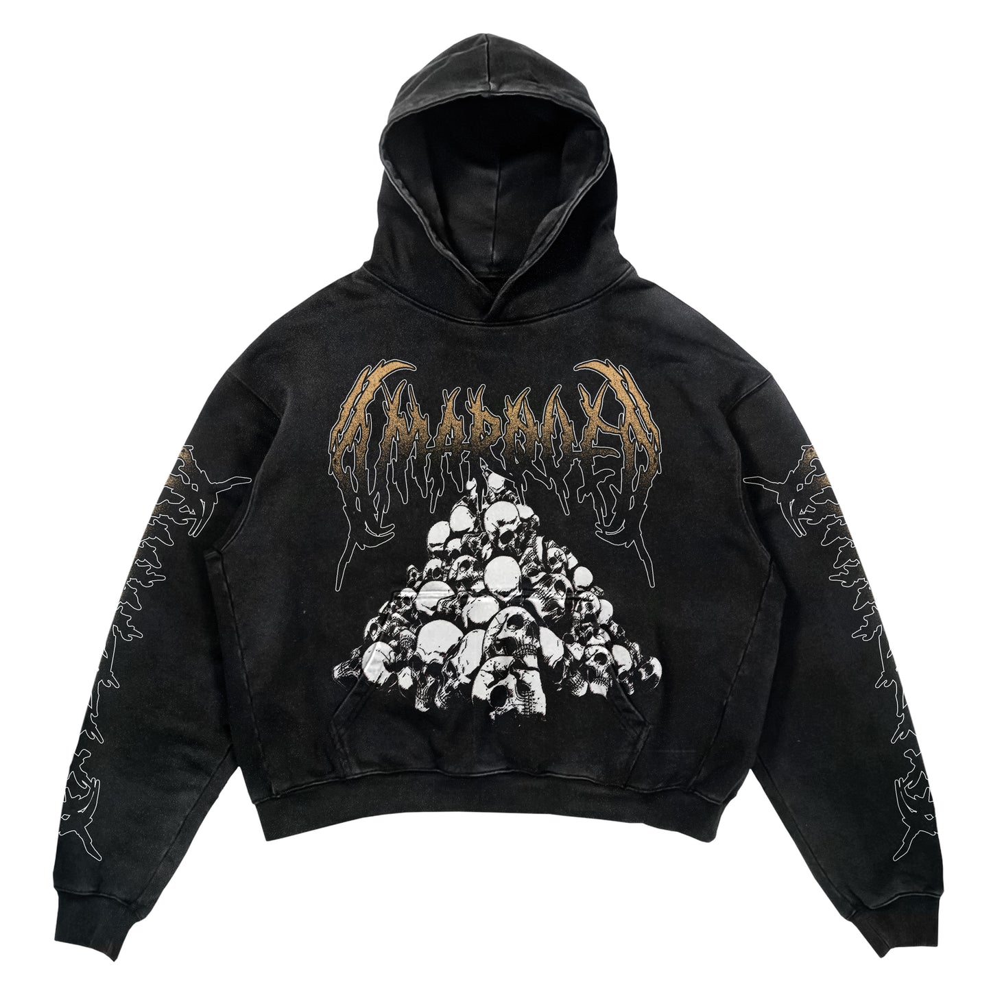 Marque Skull Hoodie